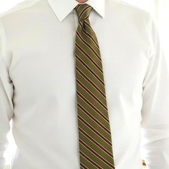 Vintage Oleg Cassini Silk Tie Lord & Taylor Men’s Shop Rare 1960s NWT - Picture 4 of 4